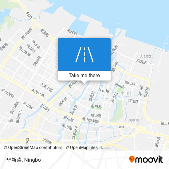 华新路 map