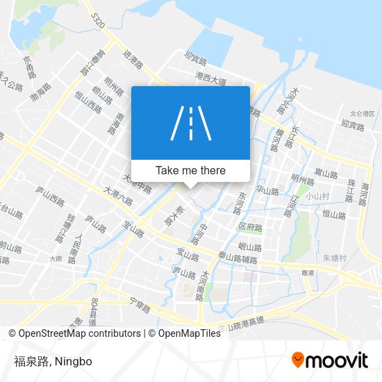 福泉路 map