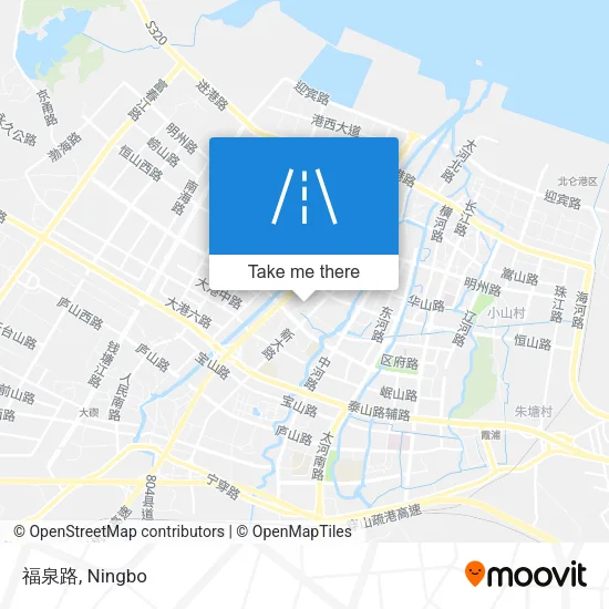 福泉路 map