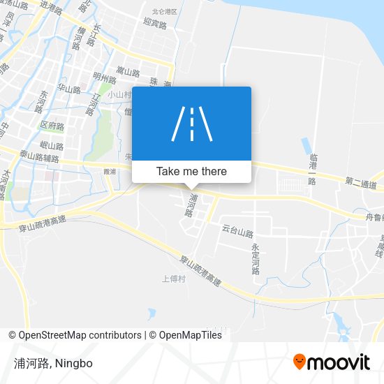 浦河路 map