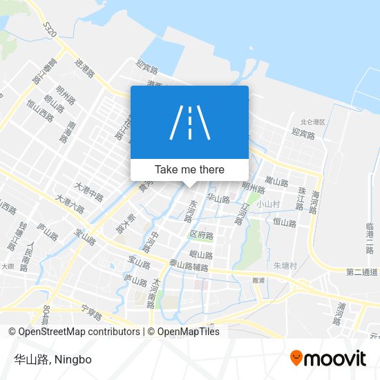 华山路 map