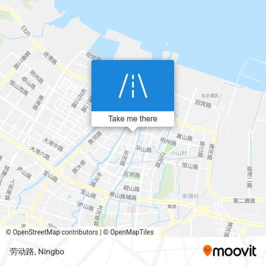 劳动路 map