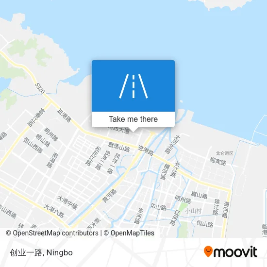 创业一路 map