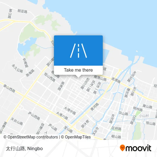 太行山路 map