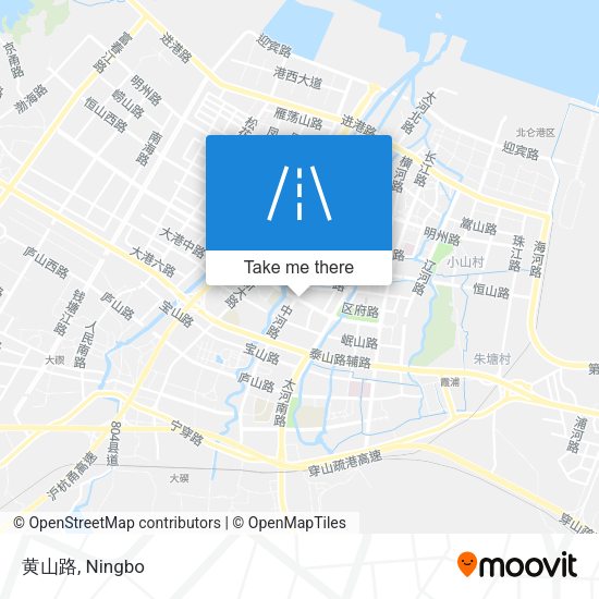 黄山路 map