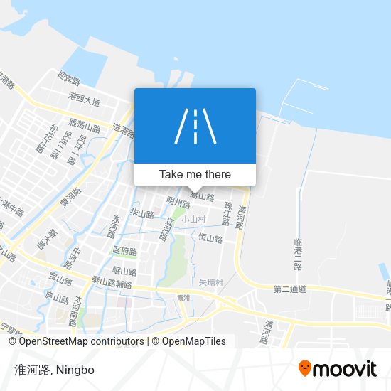 淮河路 map