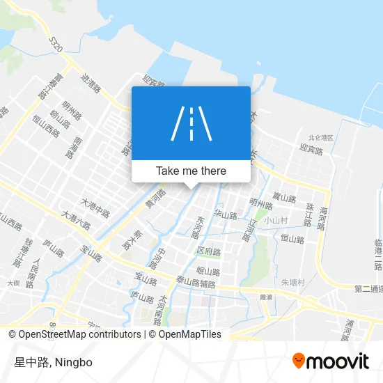 星中路 map