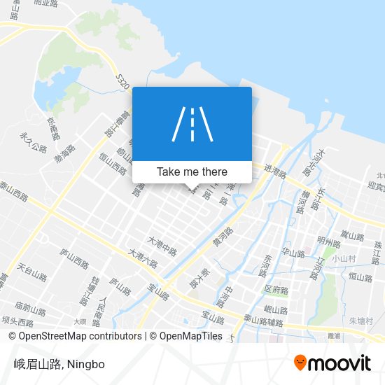 峨眉山路 map