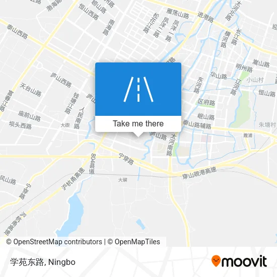 学苑东路 map