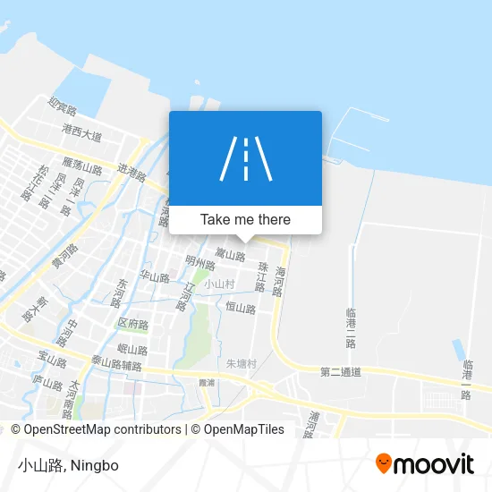小山路 map
