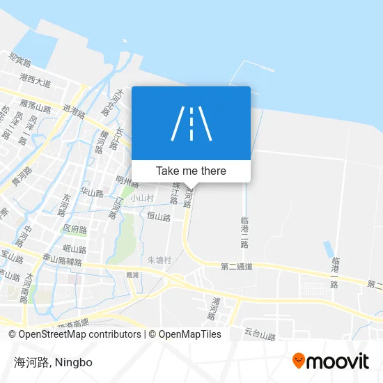 海河路 map