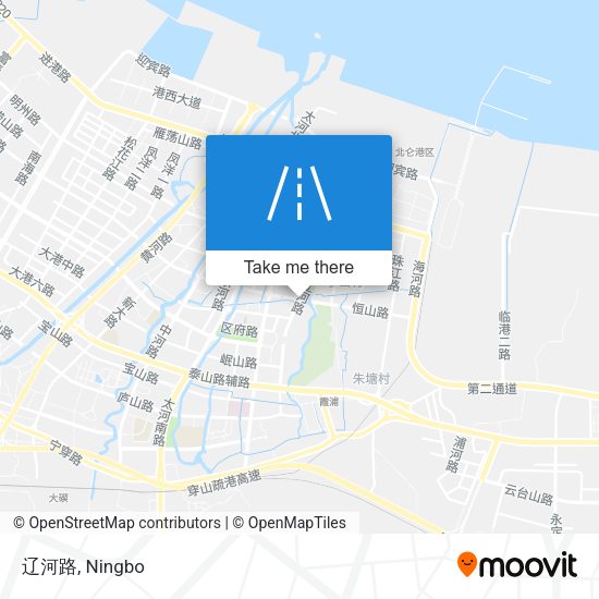 辽河路 map