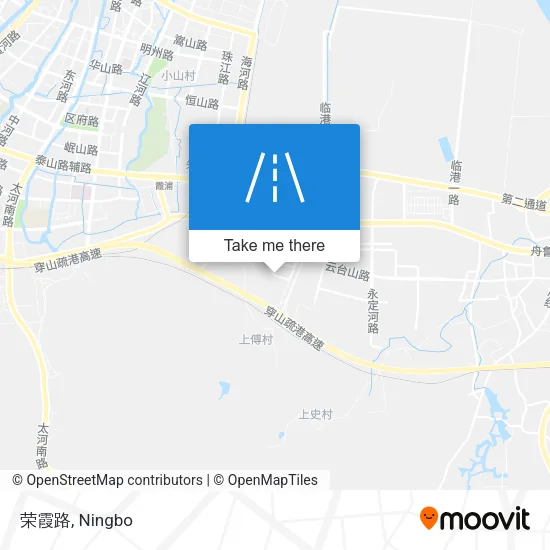 荣霞路 map