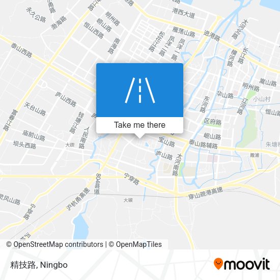精技路 map
