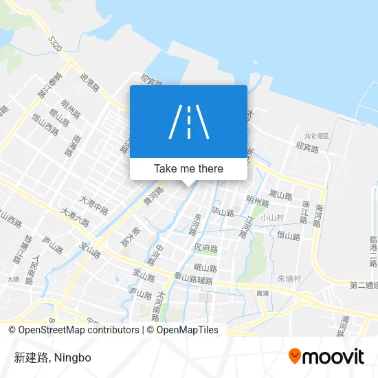 新建路 map