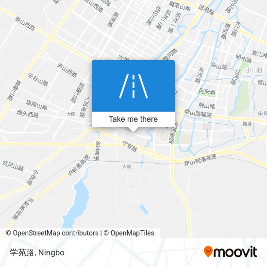 学苑路 map
