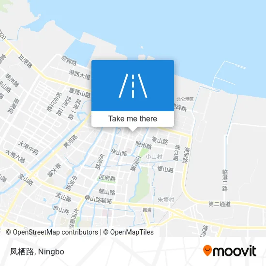 凤栖路 map