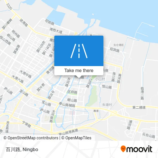 百川路 map