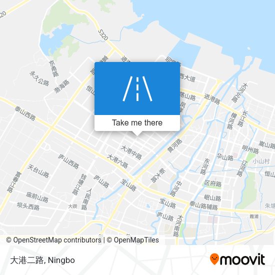 大港二路 map