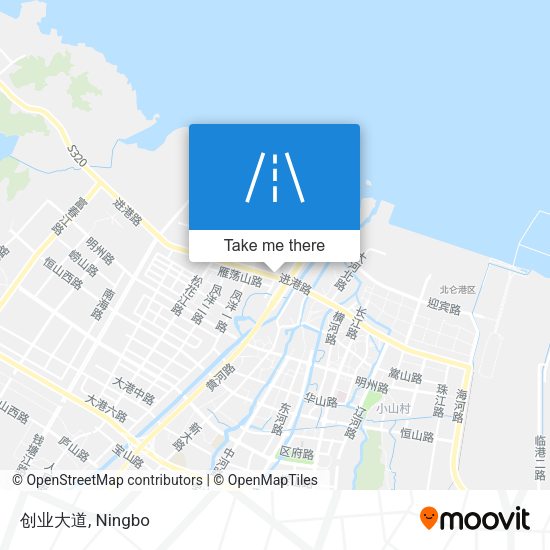 创业大道 map