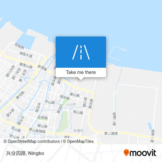 兴业四路 map