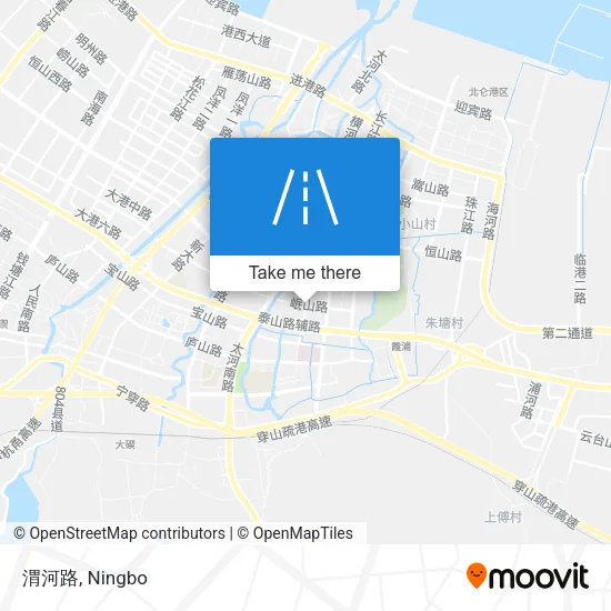 渭河路 map