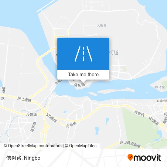 信创路 map