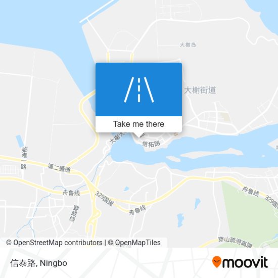 信泰路 map