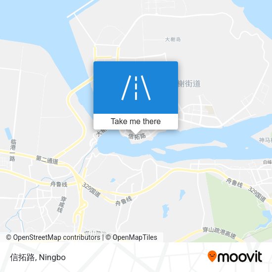 信拓路 map