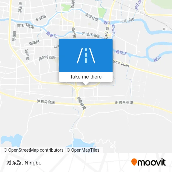 城东路 map