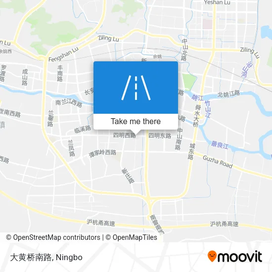 大黄桥南路 map