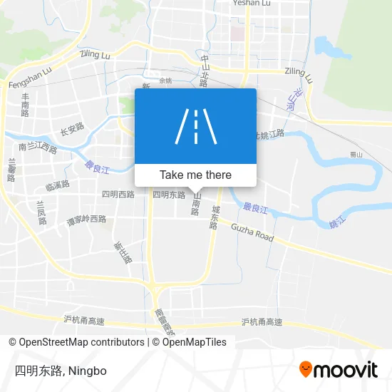 四明东路 map