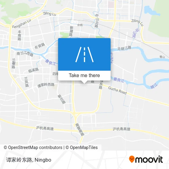谭家岭东路 map