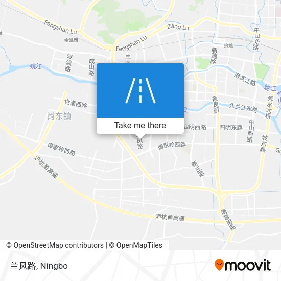 兰凤路 map