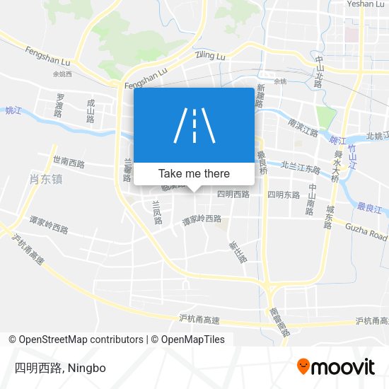 四明西路 map