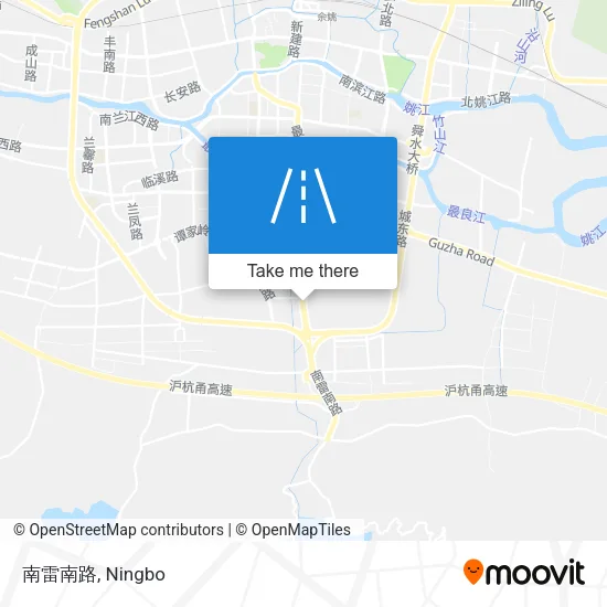 南雷南路 map