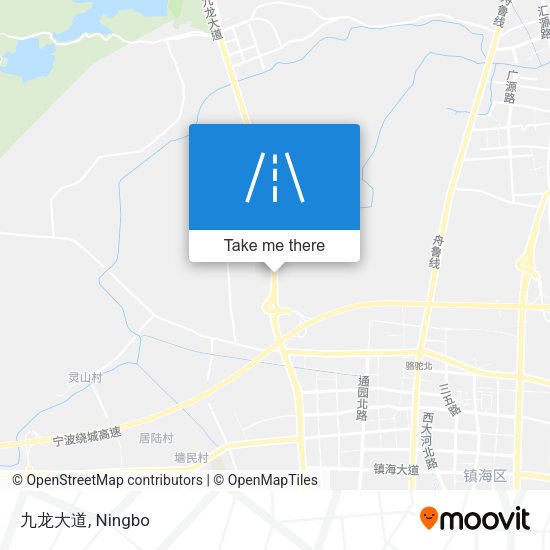 九龙大道 map