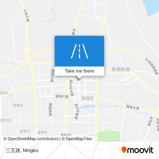 三五路 map