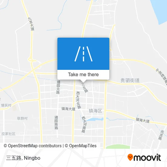 三五路 map
