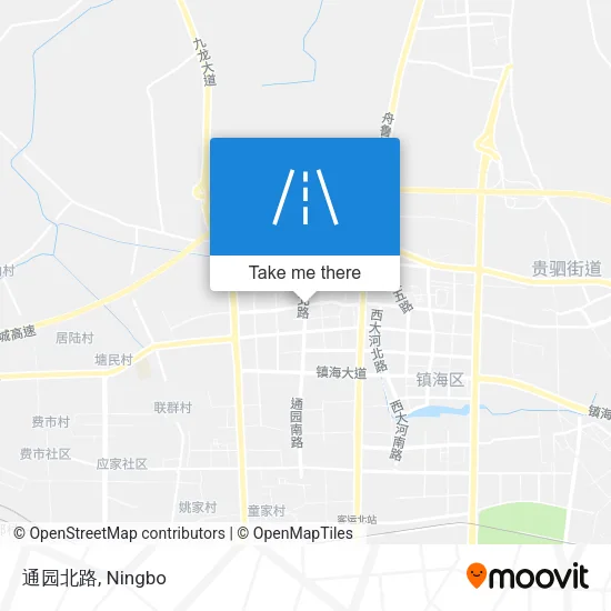 通园北路 map
