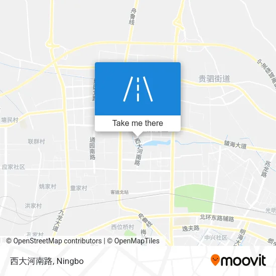 西大河南路 map