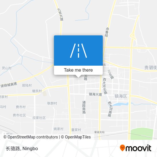 长骆路 map