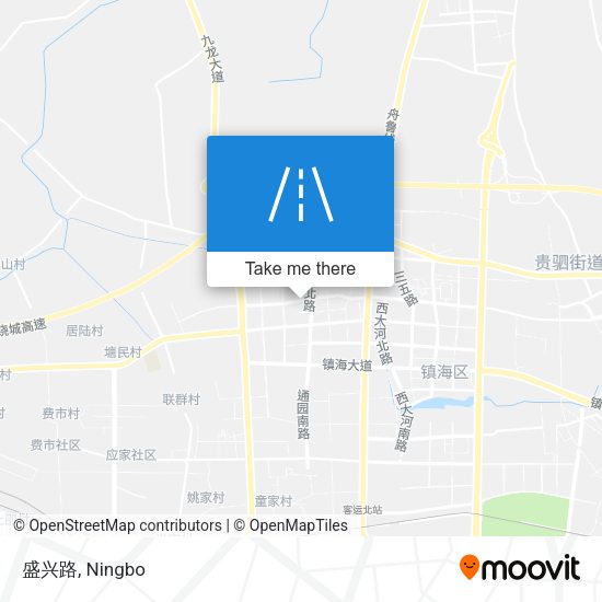 盛兴路 map