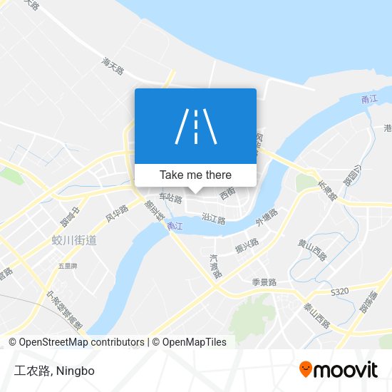工农路 map