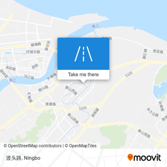 渡头路 map