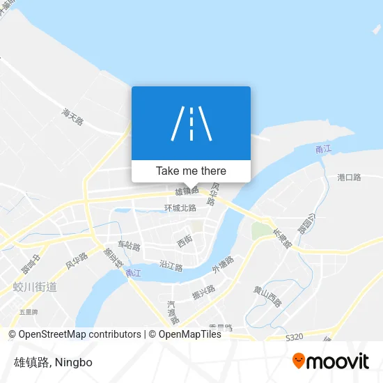 雄镇路 map