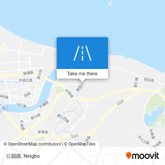 公园路 map