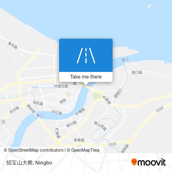 招宝山大桥 map