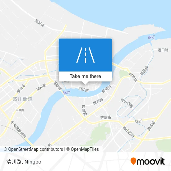 清川路 map