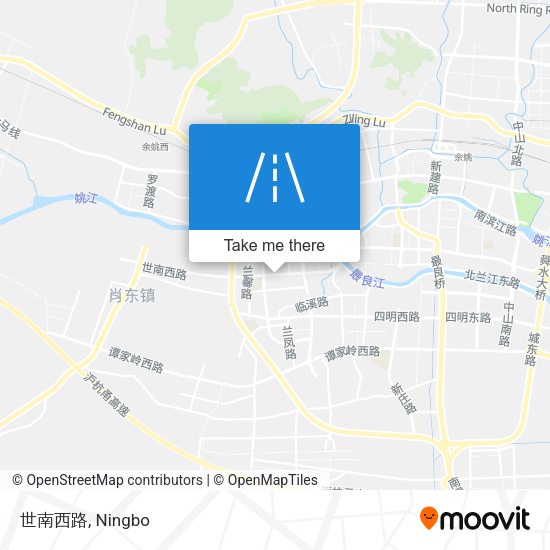 世南西路 map